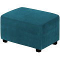 Stretch Rectangle Folding Storage Covers Ottoman Slipcovers